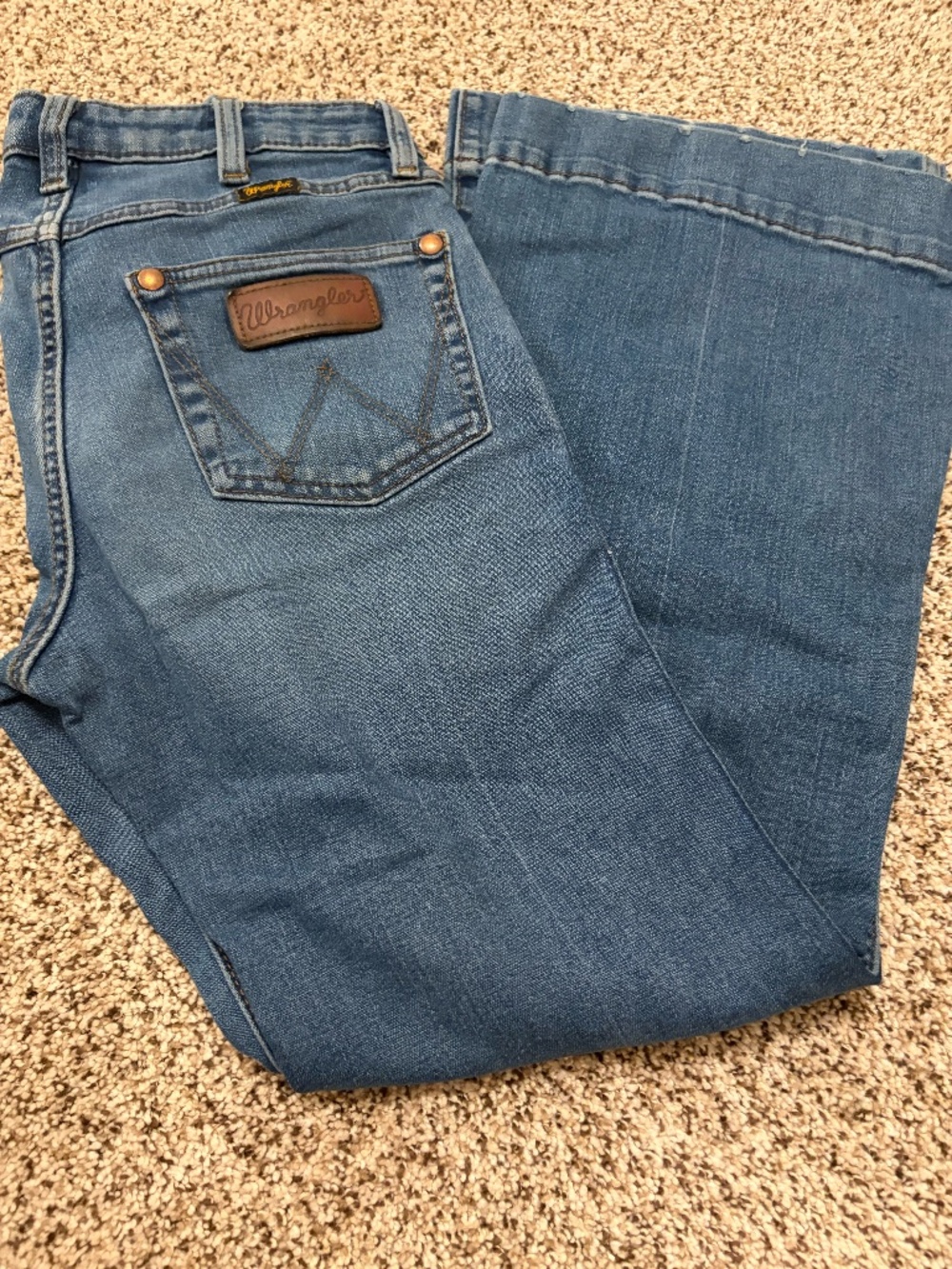 wrangler trouser jean